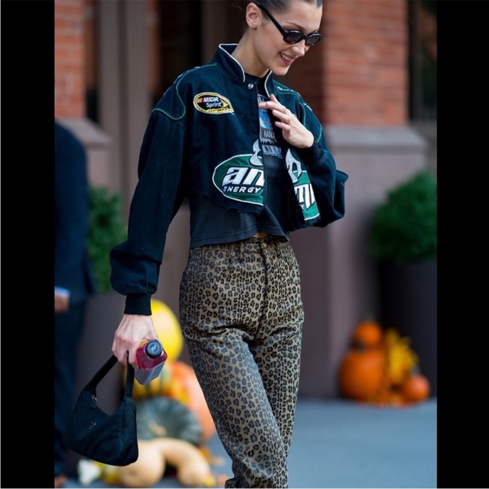 FENDI LEOPARD ZUCCA PANTS LIKE NEW VINTAGE